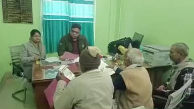 धोरैया: धोरैया के अंचल कार्यालय में सीओ व आरओ की मौजूदगी में लगा जनता दरबार, मामलों की हुई सुनवाई