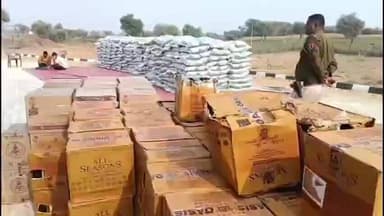 चूरू: एनएच-52 रामसरा के पास डीएसटी की बड़ी कार्रवाई, ट्रेलर से ₹60 लाख की अवैध शराब जब्त, 2 तस्कर गिरफ्तार