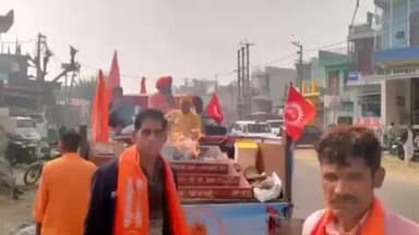 लोहारू: स्वामी श्रद्धानंद जी के 100वें बलिदान वर्ष पर दादरी-भिवानी में विशाल यज्ञ यात्रा, ढिगावा में भव्य स्वागत