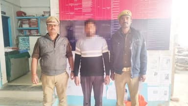 राजातालाब: पॉक्सो एक्ट का वांछित अभियुक्त गिरफ्तार, भेजा गया जेल