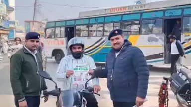 शामली: शामली में यातायात नियमों का उल्लंघन करने पर 266 वाहनों के चालान, लगातार कार्रवाई से वाहन चालकों में हड़कंप