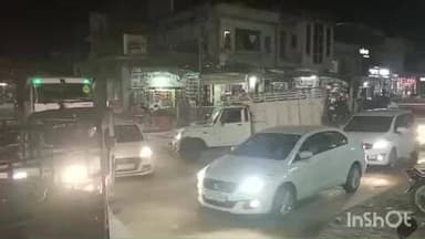 दांतारामगढ़: पलसाना के खंडेला चौराहे पर शाम को लगा लंबा जाम, रोगी वाहन एंबुलेंस भी फंसे रहे