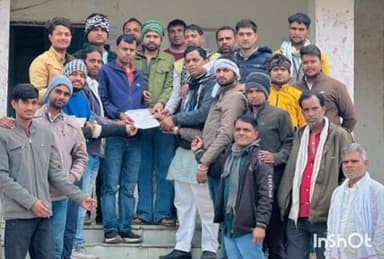 उनियारा: बनेठा में सैनी समाज ने 12 सूत्री मांगों को लेकर सौंपा ज्ञापन