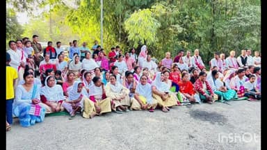 ধেমাজি: গোহাঁই পামত লোকনিৰ্মাণ বিভাগ, অধীনত নিৰ্মাণ সম্পূৰ্ণ হোৱা দুটা পথৰ শুভ উদ্বোধন অনুষ্ঠান , উপস্থিত ধেমাজি বিধায়ক