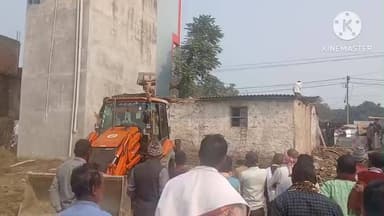 कुढ़नी: कुढ़नी प्रखंड में मठ की ज़मीन को अतिक्रमण से मुक्त कराया गया