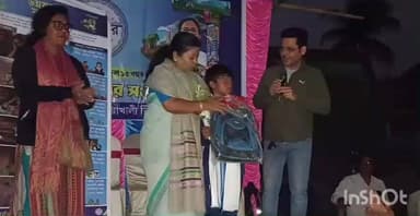 ধনিয়াখালি: ধনিয়াখালি হেতমপুর প্রাথমিক বিদ্যালয় সংলগ্ন মাঠে উন্নয়নের পাঁচালী এবং পাড়ায় সংলাপ কর্মসূচিতে উপস্থিত বিধায়ক