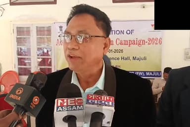 মাজুলী জিলাত প্রাপ্তবয়স্কৰ বাবে জাপানীজ এনকেফেলাইটিছৰ টিকাকৰণ অভিযান----