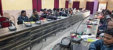 समाज कल्याण विभाग, जिला मनेन्द्रगढ़-चिरमिरी-भरतपुर द्वारा 16 जनवरी 2026 को जनपद पंचायत मनेन्द्रगढ़ के सभाकक्ष में जिला स्त...