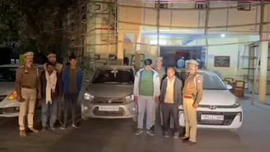 रॉबर्ट्सगंज: रॉबर्ट्सगंज पुलिस ने अवैध खनन माफियाओं पर की बड़ी कार्रवाई, 4 आरोपियों को गिरफ्तार किया, तीन वाहन किए ज़ब्त