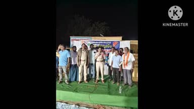 జన్నారం: ధర్మారంలో మూఢనమ్మకాలపై అవగాహన కల్పించిన ఎస్సై అనూష