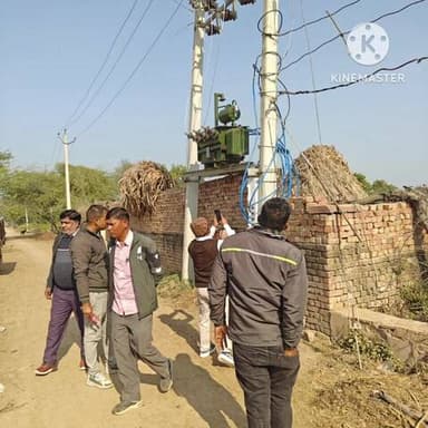 कुम्हेर: बिजली चोरी करने वालों पर सतर्कता टीम ने ठोका 3.50 लाख का जुर्माना