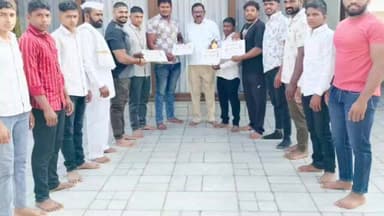 आष्टी: महाराष्ट्र केसरी साठी निवड झालेल्या बीड जिल्ह्यातील पहिलवानांना आमदार सुरेश धस यांनी शुभेच्छा दिल्या