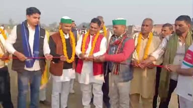 सेवराई: जीवपुर गांव में शिवाजी स्पोर्टिंग क्लब के तत्वावधान में आयोजित 41वीं सीनियर जिलास्तरीय मेन्स फुटबॉल प्रतियोगिता