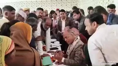 मालपुरा: केबिनेट मंत्री कन्हैया लाल चौधरी और नगर पालिका अध्यक्ष सोनिया सोनी ने मालपुरा में तीन भवनों का किया उद्घाटन