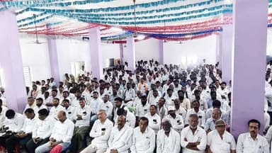 మంత్రాలయం: మంత్రాలయం : వైసిపి నాయకులు కార్యకర్తలు ఎవరు కూడా అధ్యర్య పడవద్దని ఎమ్మెల్యే బాలనాగి రెడ్డి సమావేశంలో భరోసా