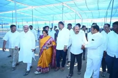 కడపలో ఇస్తేమా ఏర్పాట్లు పర్యవేక్షించిన మంత్రి సవిత