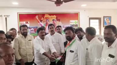 వర్ధన్నపేట: డిసి తండాకు చెందిన పలువురు బి ఆర్ ఎస్, బిజెపి శ్రేణులు కాంగ్రెస్ పార్టీలో చేరిక