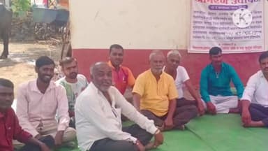 सेनगाव: गुगुळ पिपरी येथे जल जीवन मिशन अंतर्गत सिंचन विहीर मुळे शेतकऱ्याचे चार लाखाचे नुकसान , नुकसान भरपाई साठीआमरण उपोषण सुरू