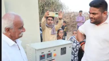 વિરમગામ: વિરમગામના કોકતા ગામે નવા પાણીના બોરનું લોકાર્પણ: જૂનો બોર ફેઈલ થતા ધારાસભ્ય હાર્દિક પટેલે 25 લાખની આપી હતી મંજૂરી