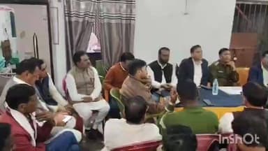 धनवार: सरस्वती पूजा को लेकर ओपी में हुई बैठक, डीजे पर रहेगा प्रतिबंध