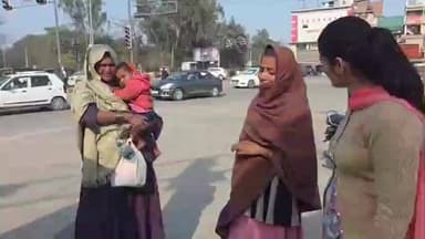 अम्बाला: अंबाला में गोल चक्कर पर भीख मांगने वाले लोगों को किया गया रेस्क्यू