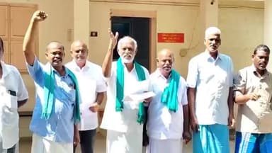 கோவில்பட்டி: சார் ஆட்சியர் அலுவலகத்தில் தென்னக மாணவரி விவசாயிகள் சங்கம் சார்பில் ஆர்ப்பாட்டம்