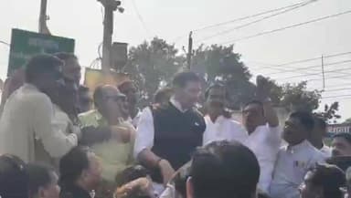 कसरावद: कसरावद में जीतू पटवारी ने भाजपा पर बोला हमला, कहा- भ्रष्टाचार, अहंकार और संवेदनहीनता चरम पर