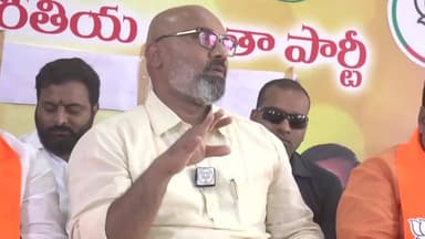 ఆర్మూర్: నిజామాబాద్ మున్సిపల్ ఎన్నికల్లో కాంగ్రెస్ పార్టీ రెండు సీట్లు కూడా గెలవదు: MP ధర్మపురి అరవింద్ వ్యాఖ్యలు