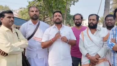 అన్నవరం: కొండపై బ్రహ్మకుమారీల సభలు ఆపాలి, విశ్వహిందూ పరిషత్ అధ్యక్షులు వెంకటేశ్వరరావు.