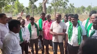 ಕುಣಿಗಲ್: ಕುಣಿಗಲ್ ದೊಡ್ಡಕೆರೆಯಿಂದ ನೀರು ಹರಿಸಿ: ಹೇಮಾವತಿ ಅಧಿಕಾರಿಗಳಿಗೆ ರೈತ ಸಂಘ ಎಚ್ಚರಿಕೆ