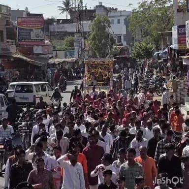 घाटोल: घाटोल में श्री श्रीयादें माता मंदिर परिसर में माता जी का जन्मोत्सव मनाया गया