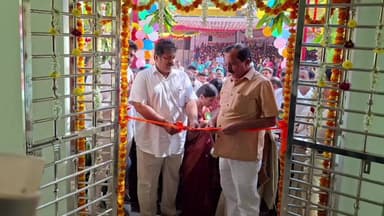 ಕುಮಟಾ: ಪಟ್ಟಣದ ಸರಕಾರಿ ಹನುಮಂತ ಬೆಣ್ಣೆ ಪದವಿ ಪೂರ್ವ ಕಾಜೇಜು ನೆಲ್ಲಿಕೇರಿಯಲ್ಲಿ ಐದು ಕೊಠಡಿ ಉದ್ಘಾಟನೆ