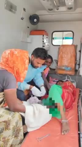 किरनापुर: संजीवनी 108 एम्बुलेंस में ग्राम दत्ता में सुरक्षित प्रसव, गूंजी नन्हीं किलकारी