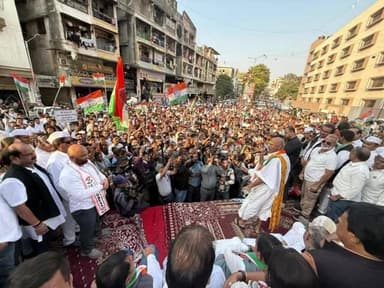 માણાવદર: માં કરશન બાપુના કોંગ્રેસ પ્રવેશે રાજકીય ચર્ચાઓને વેગ