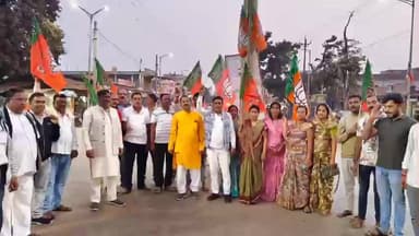 गुण्डरदेही: नितिन नवीन को भाजपा पार्टी का राष्ट्रीय अध्यक्ष नियुक्त किए जाने पर गुंडरदेही अर्जुंदा में रैली निकालकर जश्न मनाया गया