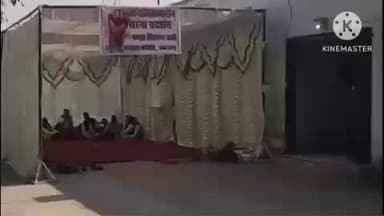 मकराना: शिवनगर को बोरावड नगर पालिका में शामिल करने की मांग को लेकर ग्रामीणों ने किया धरना