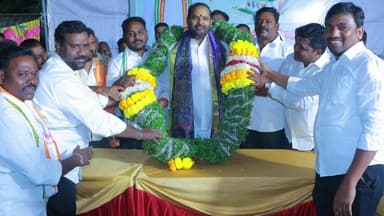 పెద్దపల్లి: పెద్దపల్లిలో పలు అభివృద్ధి కార్యక్రమాలకు శంకుస్థాపన చేసిన ఎమ్మెల్యే విజయ రమణారావు