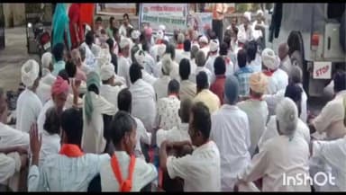 गैरतगंज: हिनोतिया खालसा बांध निर्माण शुरू कराने के लिए किसान संगठन की बैठक, 21 जनवरी को पैदल मार्च