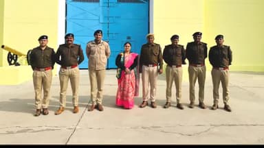 लवाण: विशिष्ट केंद्रीय कारागृह श्यालावास का आठ प्रशिक्षु राजस्थान जेल सेवा अधिकारियों ने किया शैक्षणिक भ्रमण, ली जानकारी