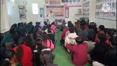 ब्यावरा: प्रजापिता ब्रह्माकुमारी ईश्वरीय विश्वविद्यालय द्वारा नैतिक शिक्षा के महत्व पर शिविर का आयोजन