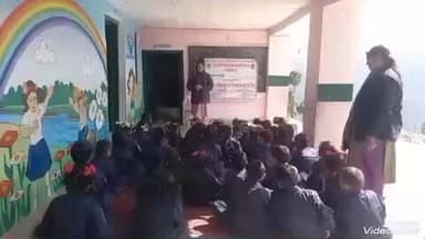 चौबट्टाखाल: पीएलबी अमिता देवी ने प्राथमिक विद्यालय केनूर में आज मंगलवार को 2:00 बजे विधिक साक्षरता व जागरूकता शिविर लगाया