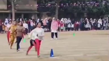 সাগরদিঘি: কাবিলপুর হাই স্কুলে বার্ষিক ক্রীড়া প্রতিযোগিতা