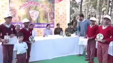 सिलवानी: सियरमऊ वन सुरक्षा कैम्प के अनुभूति ईको कैम्प में 125 विद्यार्थियों ने सीखा प्रकृति का महत्व