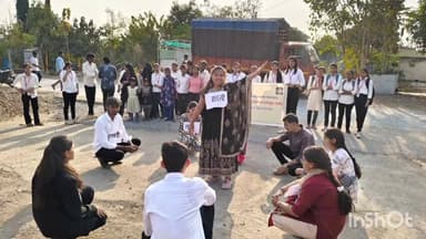 लातूर: दयानंद विज्ञानच्या विद्यार्थ्यांनी पथनाट्याच्या माध्यमातून दिले पर्यावरण संवर्धनाचे धडे