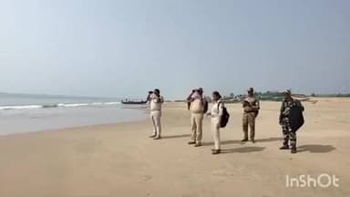 ନିମାପଡା: କୋଣାର୍କ ବନ୍ୟପ୍ରାଣୀ ବନାଞ୍ଚଳ ଅଧିକାରୀ ଙ୍କ ତତ୍ୱାବଧାନ ରେ ଡଲଫିନ ଗଣନା