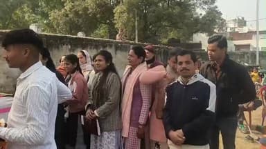 जौरा: जौरा के मुटमुटो मेला मैदान में नगरीय प्रशासन और शिक्षा विभाग द्वारा आनंद उत्सव का आयोजन