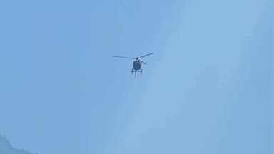 कल्पा: रिकांग पीओ में हेलीटेक्सी का हुआ ट्रायल, प्रशासन मौके पर रहा मौजूद