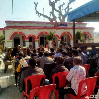 बेहट: थाना बिहारीगढ़ परिसर में आयोजित मीटिंग में थाना प्रभारी ने कहा, जयंती पर गड़बड़ी करने पर होगी कार्रवाई