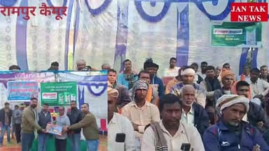 जेएमडी एंटरप्राइज के द्वारा राजमिस्त्रियों को किया गया सम्मानित