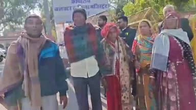 पीसांगन: रलावता गांव में भूमाफिया का आतंक, दलित परिवार की जमीन पर कब्जे का आरोप, जिला मुख्यालय पहुंचकर न्याय की लगाई गुहार